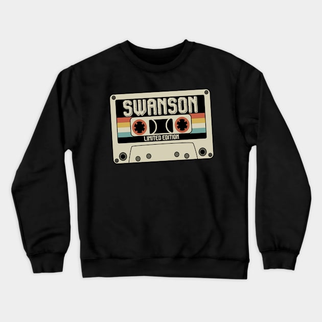 Swanson - Limited Edition - Vintage Style Crewneck Sweatshirt by Debbie Art